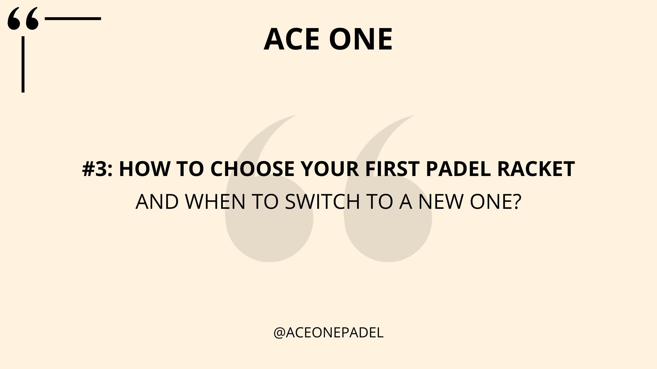 How to Choose Your First Padel Racket and When to Switch to a New One?