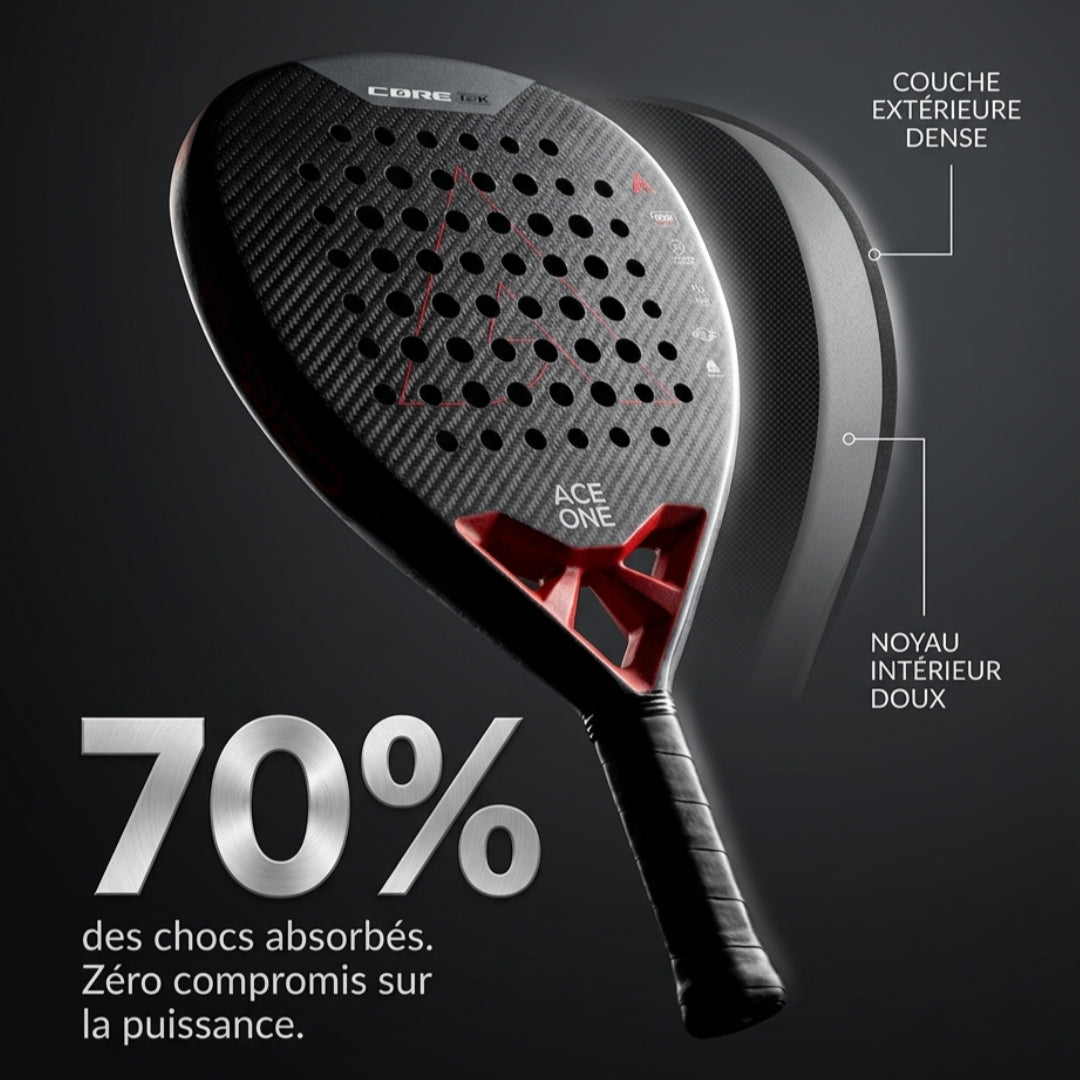 ACE ONE Padel racket | Cøre 12k Carbon