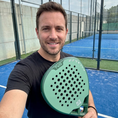 ACE ONE TŸR - Anti-Vibration Padel Racket, Comfort & Control
