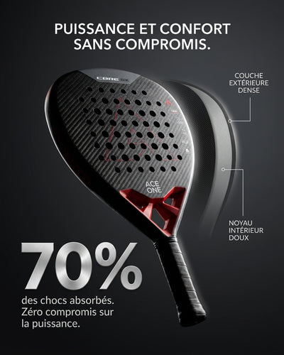 ACE ONE Padel racket | Cøre 12k Carbon