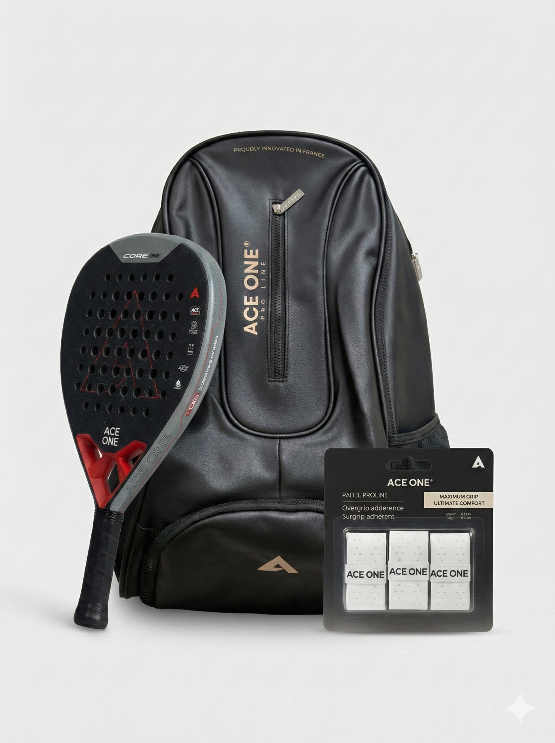 Pack Performance | Special Bundle Carbon Racket - Overgrips and Bag