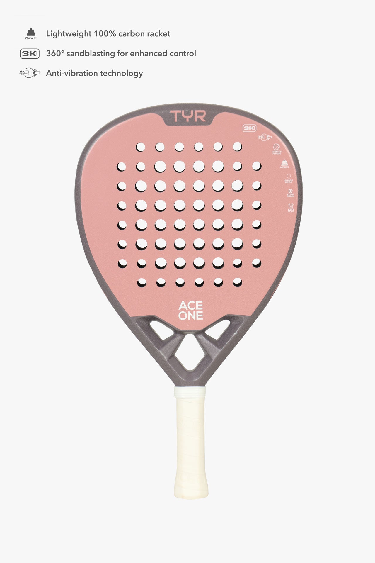 Pack Performance | Special Bundle Carbon Racket - Overgrips and Bag